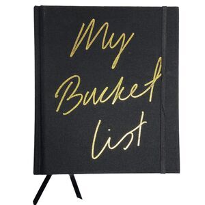 Travel Planner Hardcover Journal Book Axel & Ash My Bucket List Fill-In Dreams